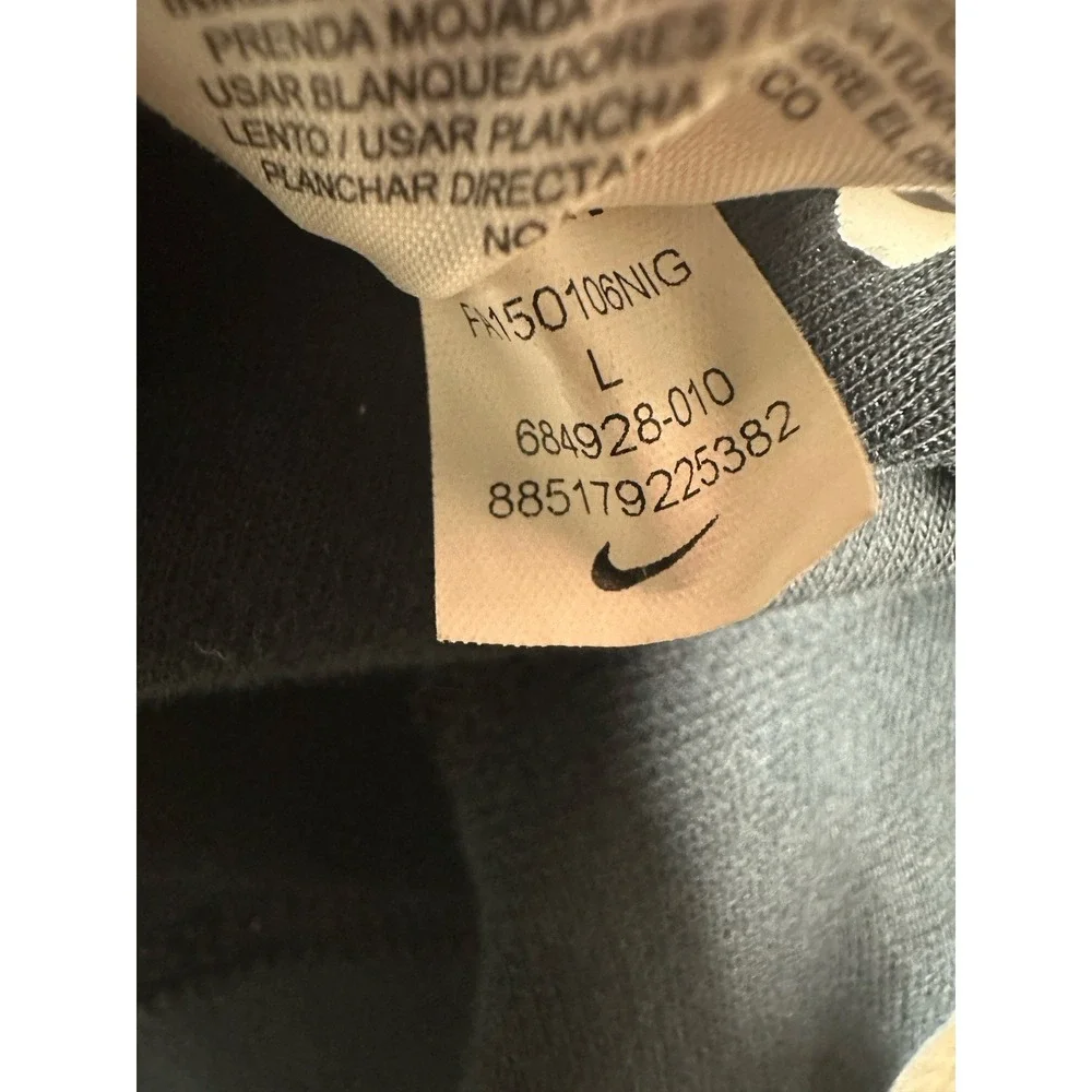 Nike Tech Fleece Cape Hoodie Womens Large Black Full Zip 684928-010